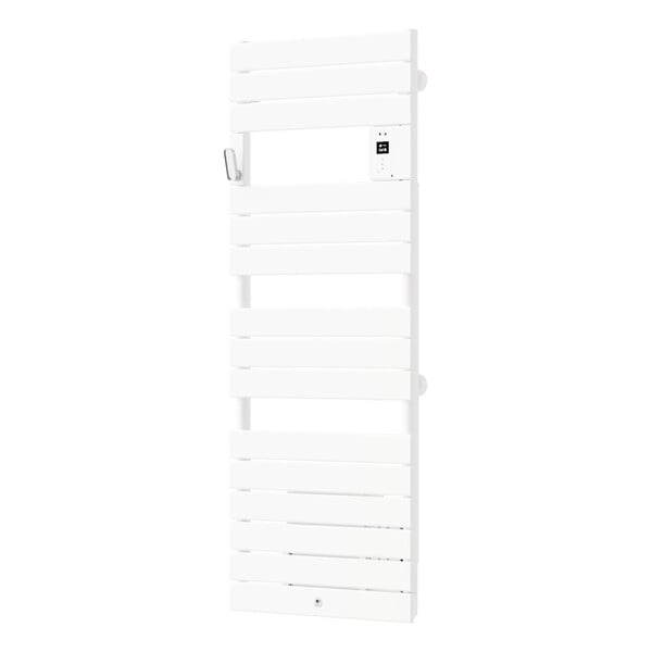 THERMOR - Radiateur sèche-serviettes électrique Riviera 2 - Sans soufflerie - 500W - Blanc satin - large