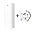 SANNOVER - Chauffe Eau Electrique Plat Mural Multipositions Valorie Sannover 30 Litres + Kit d'Installation Complet NF - vignette