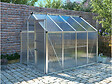 HABITAT ET JARDIN - Serre jardin polycarbonate "Hortensia" 4,8m² - vignette