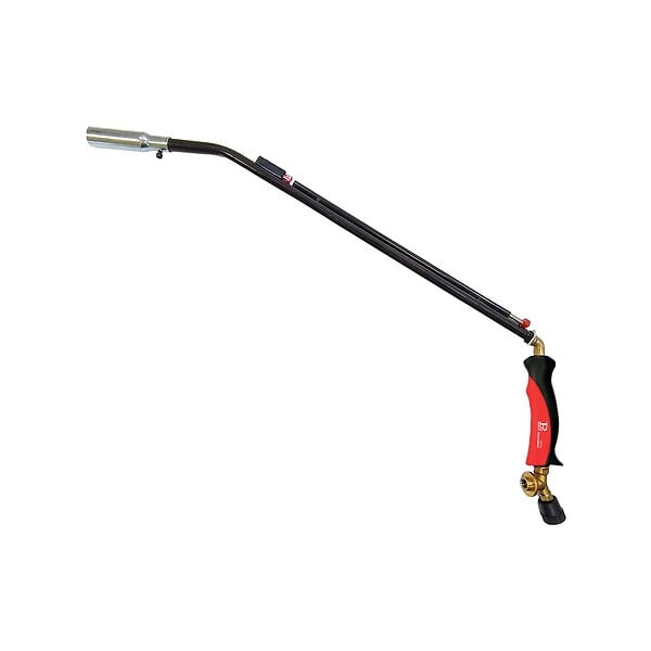 INTEC - Désherbeur thermique à gaz 1100W + 4 cartouches de gaz Butane Brule Herbes Allumage piezo + Adaptateur multicartouche INTEC - large