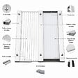 MCCOVER - Profil jonction monobloc (en H) - toiture polycarbonate Aluminium, ep.10 mm, L.3 m - vignette