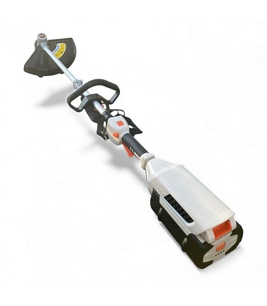 DAEWOO - PACK coupe-bordures à batterie 62V DAEWOO puissante batterie et chargeur inclus DALST62BL-16D-2-5Ah - large
