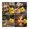 VITO - Lampe à souder gaz 1700W Allumage piezo 1200°C Gaz Butane 190g – Chalumeau gaz Bricolage Plomberie Soudure Cuisine - vignette