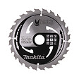 MAKITA - Lame de scie circulaire, MAKITA  B-32041  M-Force T.C.T, 190 x 30 mm, 24 dents, pour bois - vignette