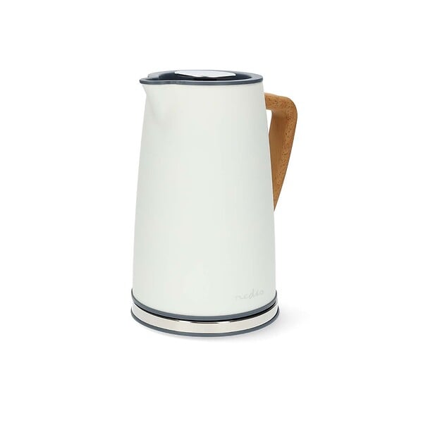 NEDIS - Bouilloire Sans Fil 1.7l 2200w Blanc - KAWK510EWT - large