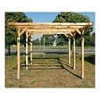 ALTANKA - Carport, abri de voiture  3.04x5.12 m - 15.57 m2 - CAR16 - vignette