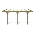 ALTANKA - Carport, abri de voiture  3x5.24 m - 15 m2 - adossé  - CAR6 - vignette