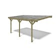 ALTANKA - Carport, abri de voiture  3x5.24 m - 15 m2 - couverture PVC  - CAR7-2PVCTR - vignette