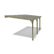 ALTANKA - Carport, abri de voiture  3x5.24 m - 15 m2 - couverture PVC  - CAR7-2PVCTR - vignette