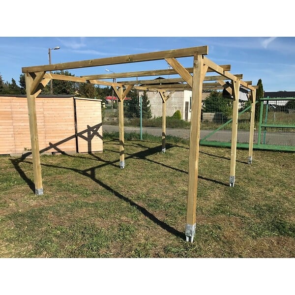 ALTANKA - Carport, abri de voiture  3x5.1 m - 15.3 m2 - CAR1 - large