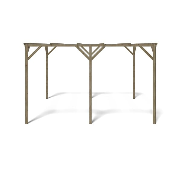 ALTANKA - Carport, abri de voiture  3x4 m - 12 m2 - CAR13 - large