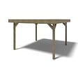 ALTANKA - carport - abri de jardin 4,04x4,04 m - traité - vignette