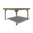 ALTANKA - carport - abri de jardin 4,04x4,04 m - traité - vignette