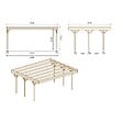 ALTANKA - Carport, abri de voiture  6.06x5.03 m - 30.48 m2 - CAR5 - vignette