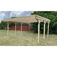 ALTANKA - Carport, abri de voiture  6.06x5.03 m - 30.48 m2 - CAR5 - vignette