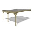 ALTANKA - Carport, abri de voiture  5.8x5.06 m - 29 m2 - couverture PVC  - CAR23PVCTR - vignette