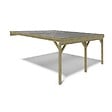 ALTANKA - Carport, abri de voiture  5.8x5.06 m - 29 m2 - couverture PVC  - CAR23PVCTR - vignette