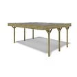 ALTANKA - Carport, abri de voiture  6.06x5.03 m - 30 m2 - couverture PVC  - CAR5PVCTR - vignette