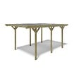 ALTANKA - Carport, abri de voiture  3.04x5.12 m - 15.57 m2 - couverture PVC  - CAR16PVCTR - vignette
