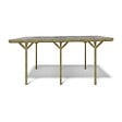 ALTANKA - Carport, abri de voiture  3.04x5.12 m - 15.57 m2 - couverture PVC  - CAR16PVCTR - vignette