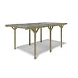 ALTANKA - Carport, abri de voiture  3.04x5.12 m - 15.57 m2 - couverture PVC  - CAR16PVCTR - vignette