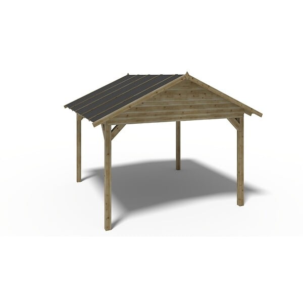 ALTANKA - carport  4,04x4,17 m - traité - large