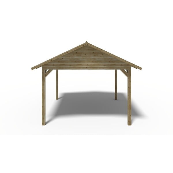 ALTANKA - carport  4,04x4,17 m - traité - large