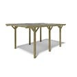 ALTANKA - Carport, abri de voiture  3.04x5.12 m - 15.56 m2 - couverture PVC  - CAR10PVCTR - vignette