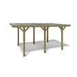 ALTANKA - Carport, abri de voiture  3.04x5.12 m - 15.56 m2 - couverture PVC  - CAR10PVCTR - vignette