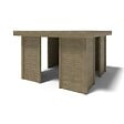 ALTANKA - Pergola de jardin 4.04x4.04m avec panneaux - traité - ALT133 - vignette