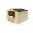 ALTANKA - Kiosque/ stand de marché/ de vente 9.42 m2 - 3.11x3.03 m - 19 mm - DOM607 - vignette