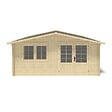 ALTANKA - Abri de jardin en bois - 25m2 - 5x5m - Ep. 34mm - Couleur: naturel - DOM722 - vignette