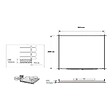 ALTANKA - Abri de jardin en bois - 19.2m2 - 4.8x4m - Ep. 40mm - Couleur: naturel - DOM370 - vignette
