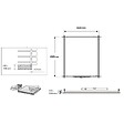 ALTANKA - Abri de jardin en bois - 2.5x3 m avec extension de 4x2.76 m - 18.56 m²- Traité - DOM675+DOS194 - vignette