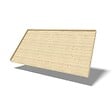 ALTANKA - Plancher universel pour abris de jardin - 18 mm - paquet de 3 m2 - Non traité - POD04 - vignette