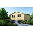 ALTANKA - Abri de jardin en bois - 30m2 - 6x5m - Ep. 40mm - Couleur: naturel - DOM748 - vignette