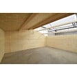 ALTANKA - Abri de jardin en bois - 30m2 - 6x5m - Ep. 40mm - Couleur: naturel - DOM748 - vignette