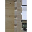 ALTANKA - Abri de jardin en bois - 30m2 - 6x5m - Ep. 40mm - Couleur: naturel - DOM748 - vignette