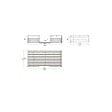 ALTANKA - Terrasse en bois avec balustrade pour abri en bois - 8m2 - 4m x 2m - couleur: naturel - DOM545 - vignette