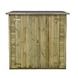 ALTANKA - Armoire de jardin à outils 1.66x0.82 m H.1.86 - avec plancher et paroi arrière - DOM84 - vignette