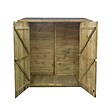 ALTANKA - Armoire de jardin à outils 1.66x0.82 m H.1.86 - avec plancher et paroi arrière - DOM84 - vignette