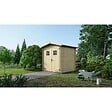 ALTANKA - Abri de jardin en bois - 4m2 - 2x2m - Ep. 19mm - Couleur: naturel - DOM565 - vignette