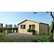 ALTANKA - Abri de jardin en bois - 30m2 - 6x5m - Ep. 40mm - Couleur: naturel - DOM747 - vignette