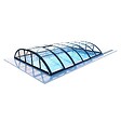 ALTANKA - Abri de piscine Horizon - 4.33x2.52 m - polycarbonate massif 3 mm - pour piscine BAS7302. BAS7303 - ECO332 - vignette