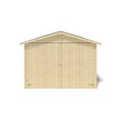 ALTANKA - Garage en bois - 18.19m2 - 3.05x5.91m - Ep. 18mm - couleur: naturel - GAR29 - vignette