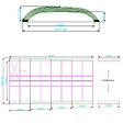 ALTANKA - Abri de piscine Horizon - 7.43x3.5 m - polycarbonate alvéolaire 8 mm - pour piscine BAS7308 - ECO308 - vignette