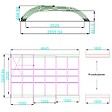 ALTANKA - Abri de piscine Horizon - 4.64x2.52 m - polycarbonate alvéolaire 8 mm - pour piscine BAS7304 - ECO304 - vignette