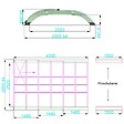 ALTANKA - Abri de piscine Horizon - 4.33x2.52 m - polycarbonate alvéolaire 8 mm - pour piscine BAS7302. BAS7303 - ECO302 - vignette