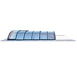 ALTANKA - Abri de piscine Horizon - 5.95x3.08 m - polycarbonate alvéolaire 8 mm - pour piscine BAS7305 - ECO305 - vignette