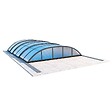 ALTANKA - Abri de piscine Horizon - 5.95x3.08 m - polycarbonate alvéolaire 8 mm - pour piscine BAS7305 - ECO305 - vignette